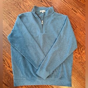 Peter Millar Mens Size Medium half zip sweatshirt